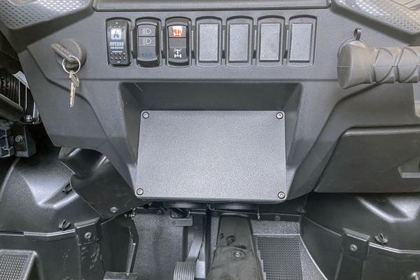 Polaris RZR XP Turbo Cab Heater with Defrost for Machines with Glovebox Subwoofer (2019-2023)