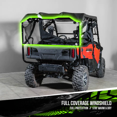 HONDA PIONEER 1000 REAR UTV WINDSHIELD