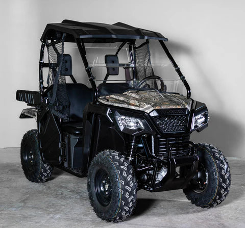 HONDA PIONEER 500 (2016 & OLDER) HALF UTV WINDSHIELD