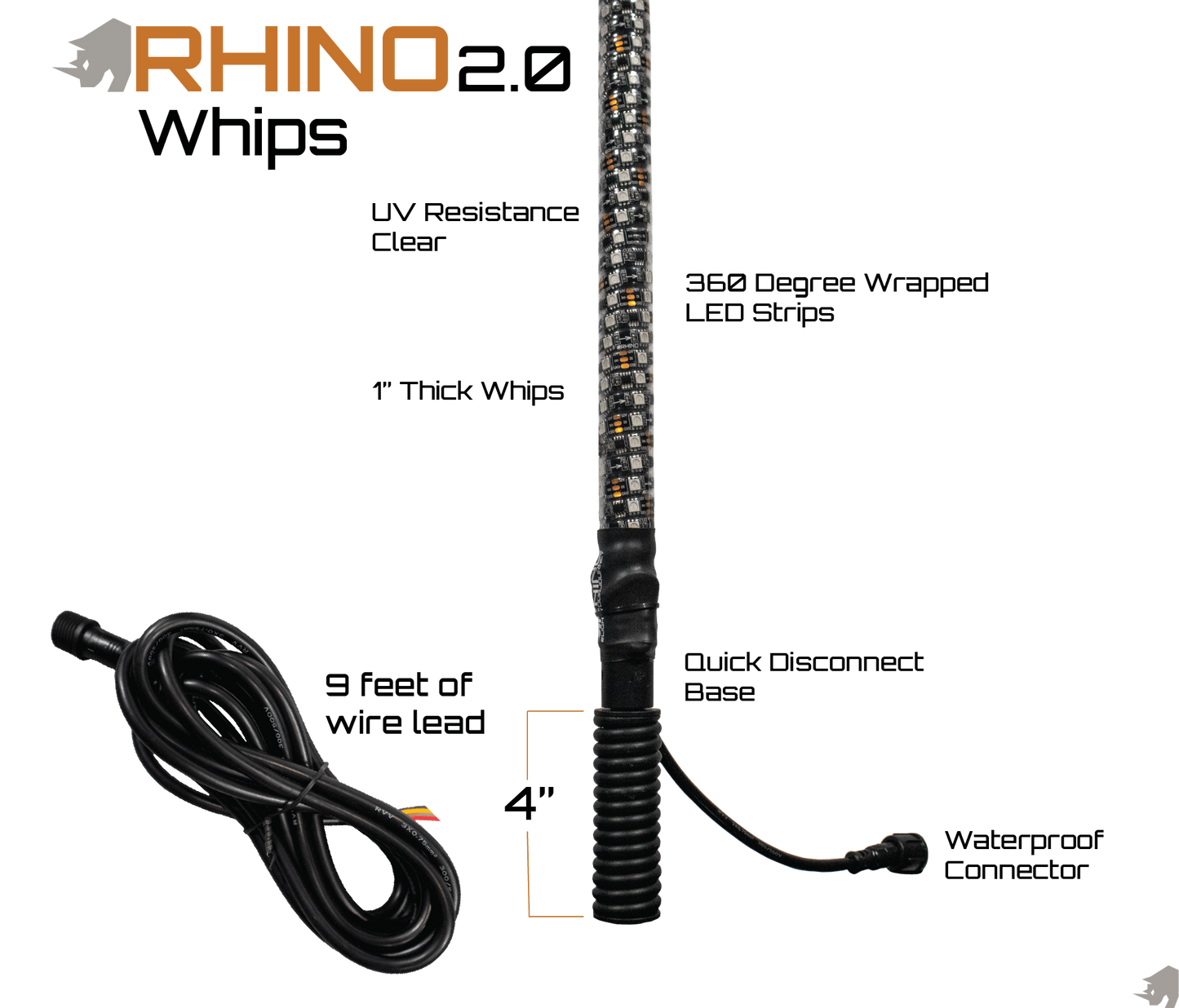 Rhino RGB Whips 2.0