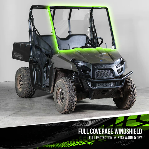 POLARIS RANGER MID SIZE (2010-2014) FULL UTV WINDSHIELD